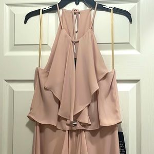 Flowy dusk pink dress NWT